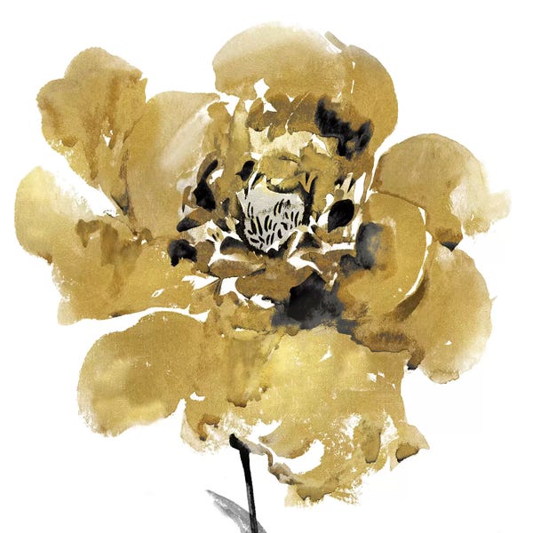 Black & White & Gold: Golden II by Vanessa Austin