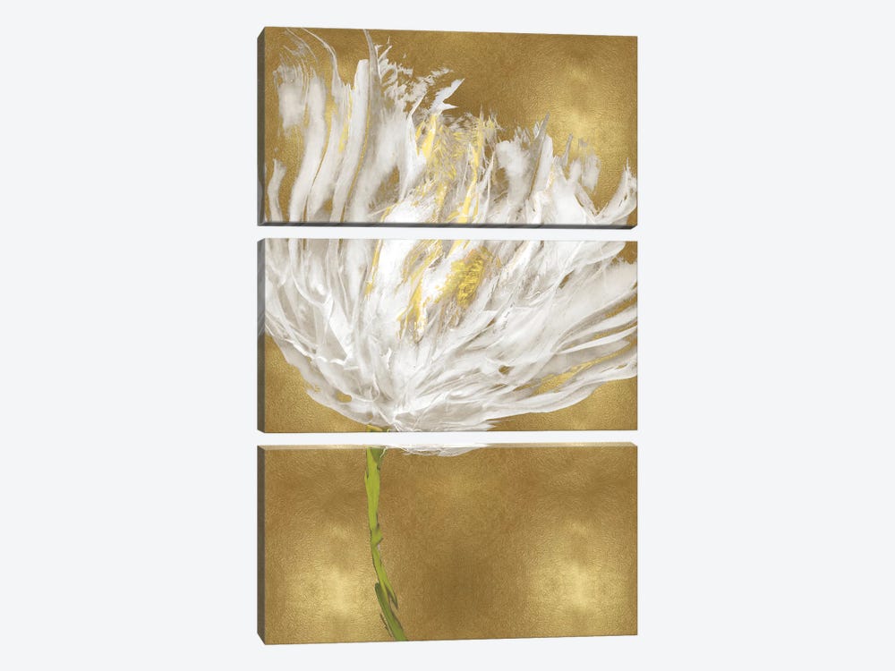 Tulips on Gold I by Vanessa Austin 3-piece Art Print