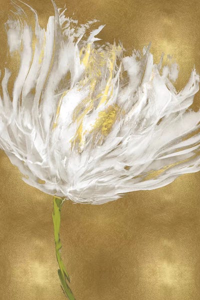 Office: Tulips on Gold I by Vanessa Austin