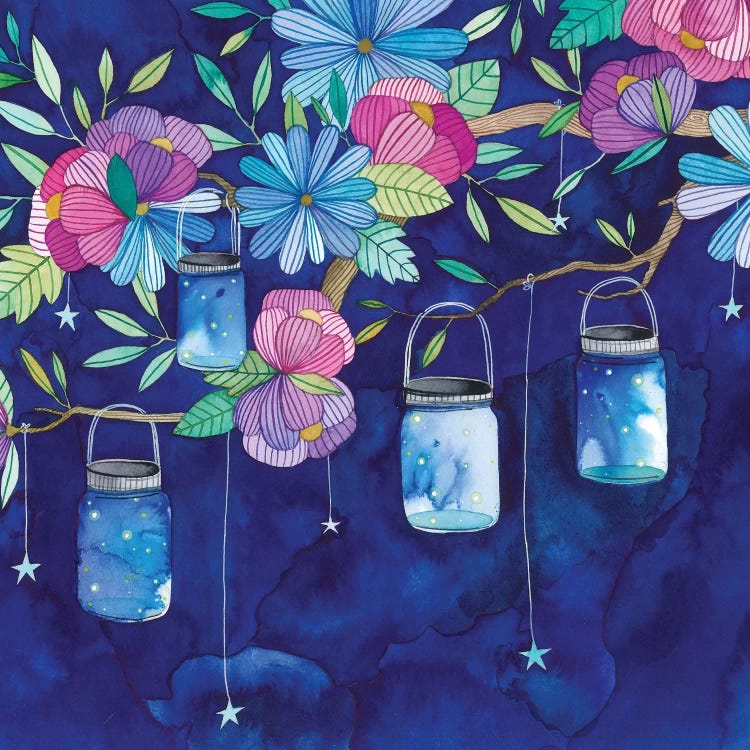 Fireflies by Ana Victoria Calderón wall art