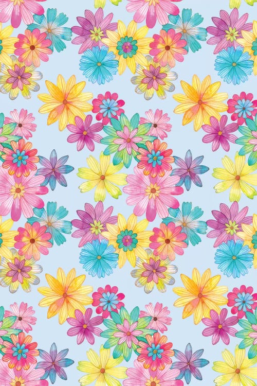 Floral Pattern by Ana Victoria Calderón wall art