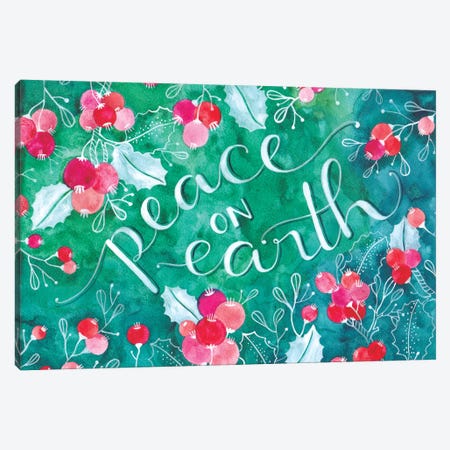 Peace On Earth Canvas Print #AVC26} by Ana Victoria Calderón Canvas Artwork