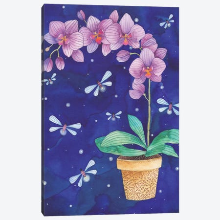 Radiant Orchid Canvas Print #AVC27} by Ana Victoria Calderón Canvas Art