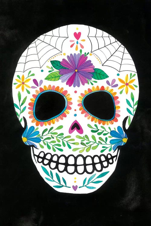 Sugar Skull II by Ana Victoria Calderón wall art