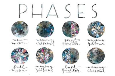 Diamond Phases by Ana Victoria Calderón canvas print