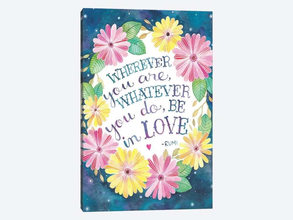 Be In Love 1-piece Canvas Artwork