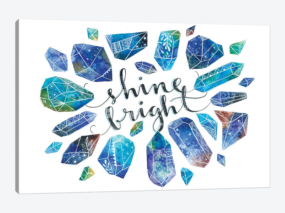 Shine Bright by Ana Victoria Calderón 1-piece Art Print