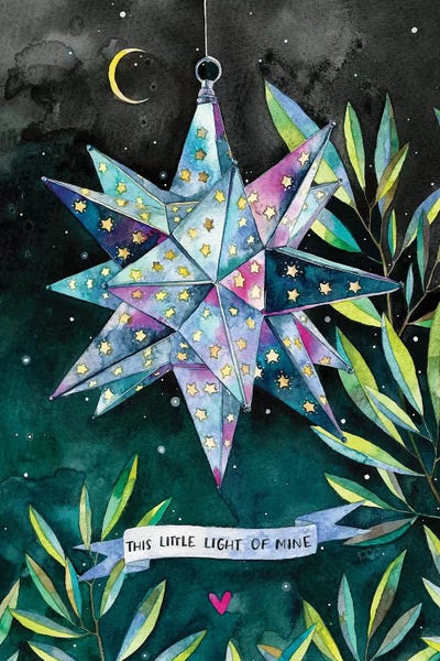 This Little Light Of Mine by Ana Victoria Calderón canvas print