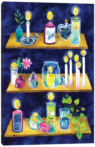 Wellness Altar Canvas Art Print - Ana Victoria Calderón