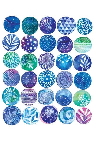 Ana Victoria Calderón: Blue Dots by Ana Victoria Calderón