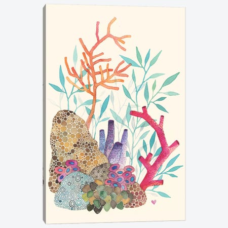 Coral Reef Canvas Print #AVC8} by Ana Victoria Calderón Canvas Art Print