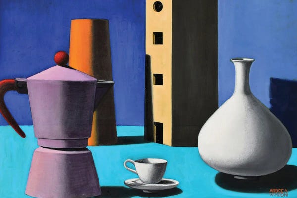 Pottery Still Life: Composition IV by Andrea Vandoni