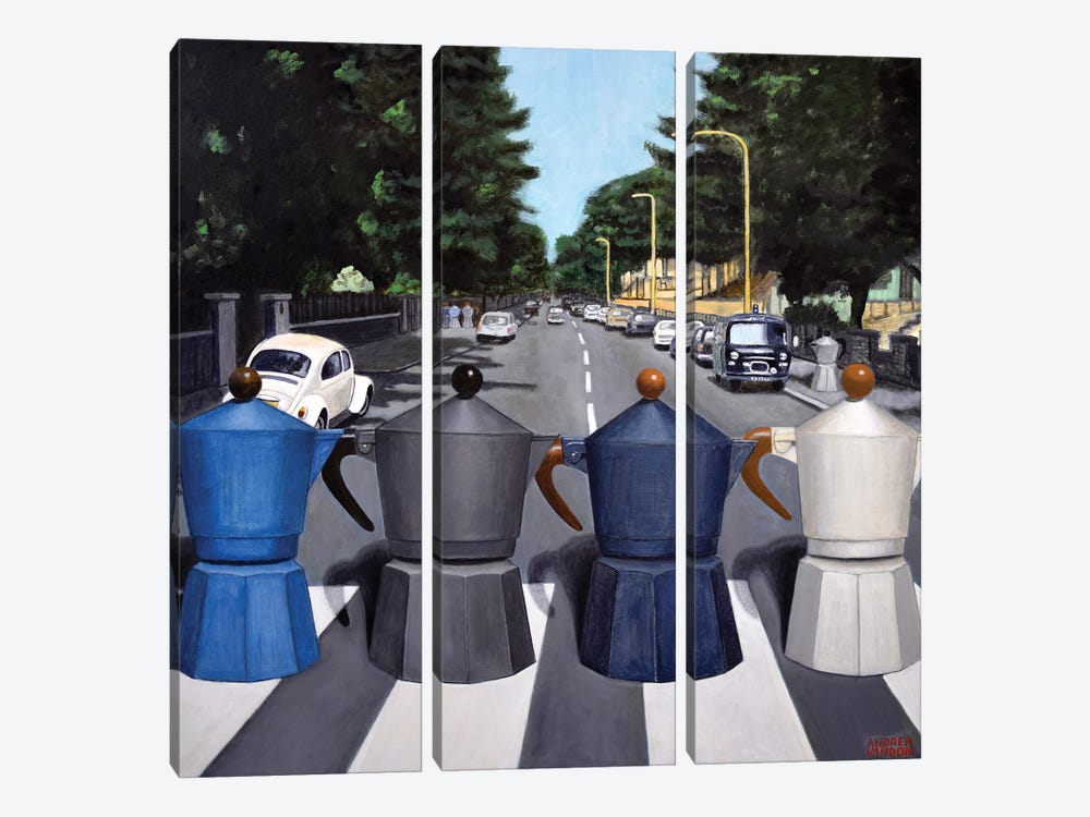 Abbey Road by Andrea Vandoni 3-piece Art Print