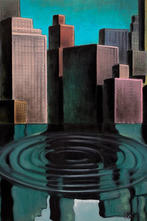 American Waterscape by Andrea Vandoni wall art