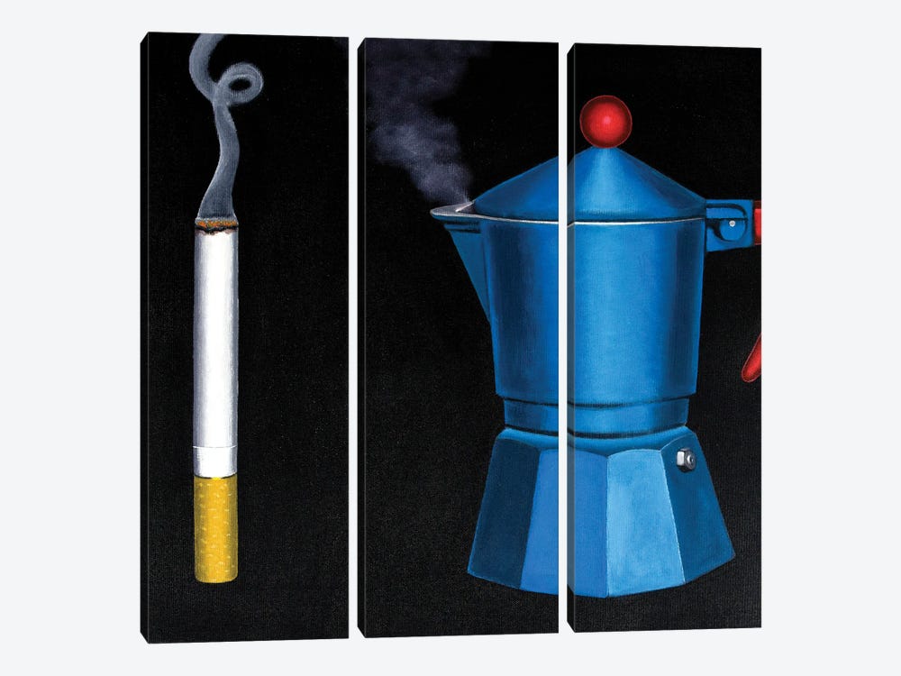 Smokers by Andrea Vandoni 3-piece Art Print