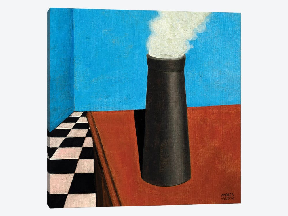 The Chimney Is On The Table by Andrea Vandoni 1-piece Canvas Wall Art