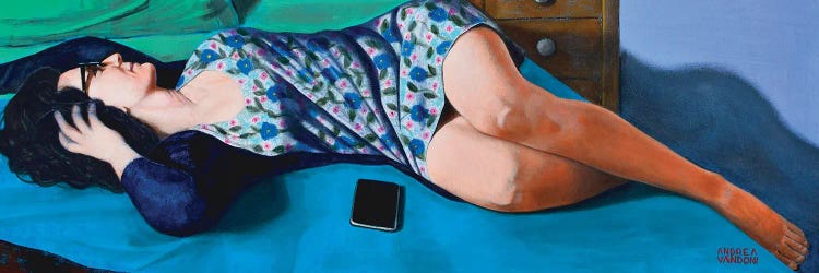 Badante Rumena Con Alter Ego by Andrea Vandoni wall art