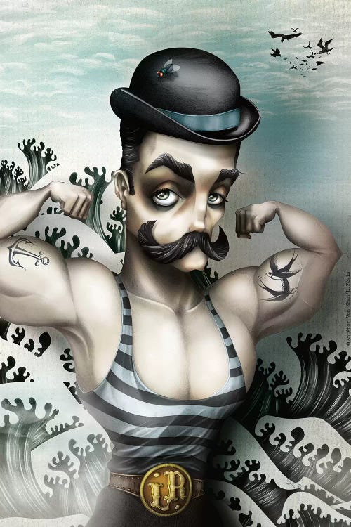 Le Redoutable by Antenor Von Khan wall art