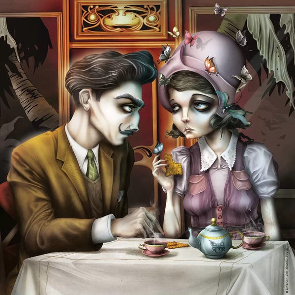 Fictional Characters: Little Coffe by Antenor Von Khan