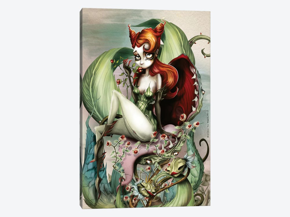 Poison Ivy by Antenor Von Khan 1-piece Canvas Print