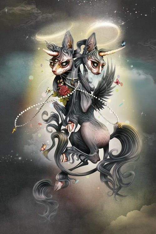 The Cathorsis by Antenor Von Khan wall art