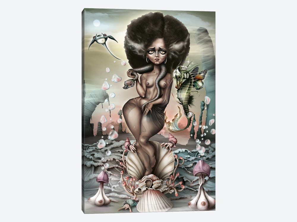 Afrodite by Antenor Von Khan 1-piece Canvas Print