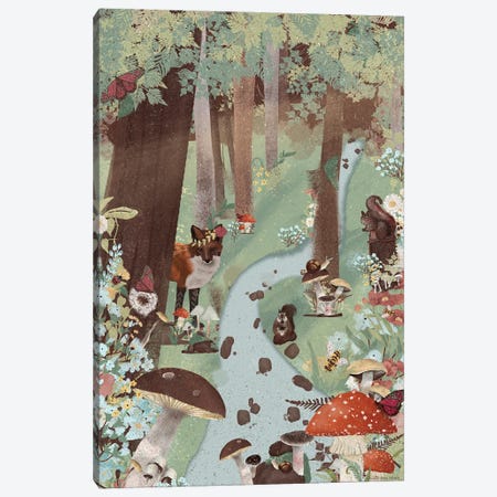 A Walk In The Woods I Canvas Print #AVM1} by Arvilla Morett Canvas Art Print