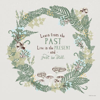 A Walk In The Woods XIV by Arvilla Morett framed canvas print