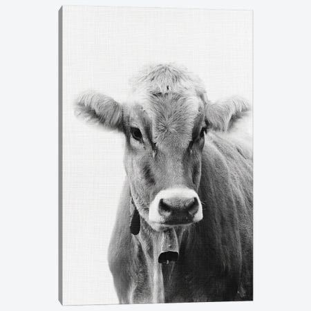 Cow I Canvas Print #AVN21} by Amelie Vintage Co Canvas Artwork