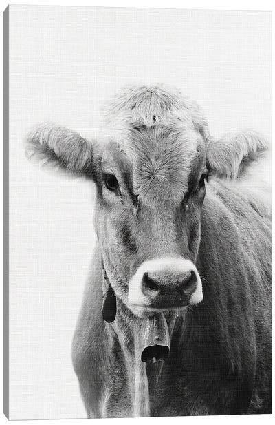 Cow I Canvas Art Print - Amelie Vintage Co