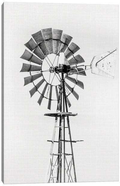 Windmill II Canvas Art Print - Watermill & Windmill Art