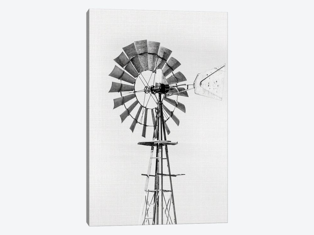 Windmill II by Amelie Vintage Co 1-piece Canvas Wall Art