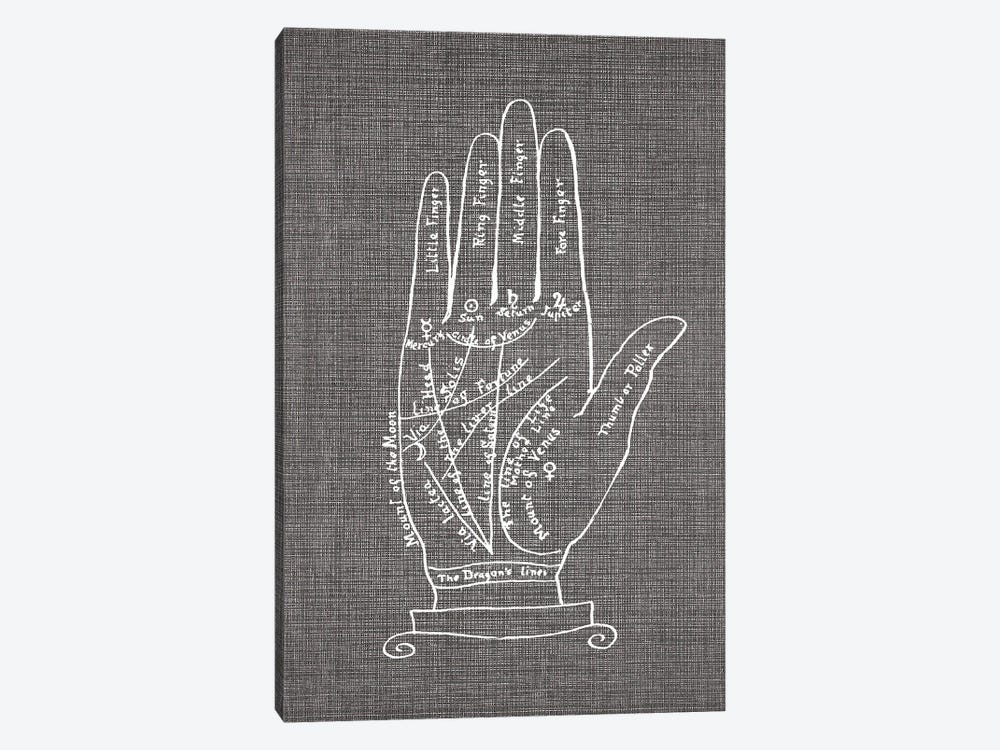 Palmistry by Amelie Vintage Co 1-piece Canvas Wall Art