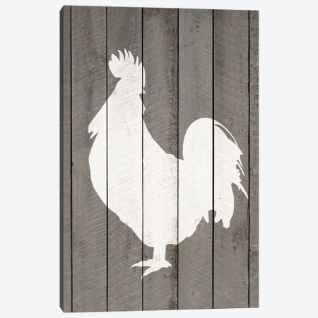 Rustic Rooster Canvas Print #AVN38} by Amelie Vintage Co Canvas Print