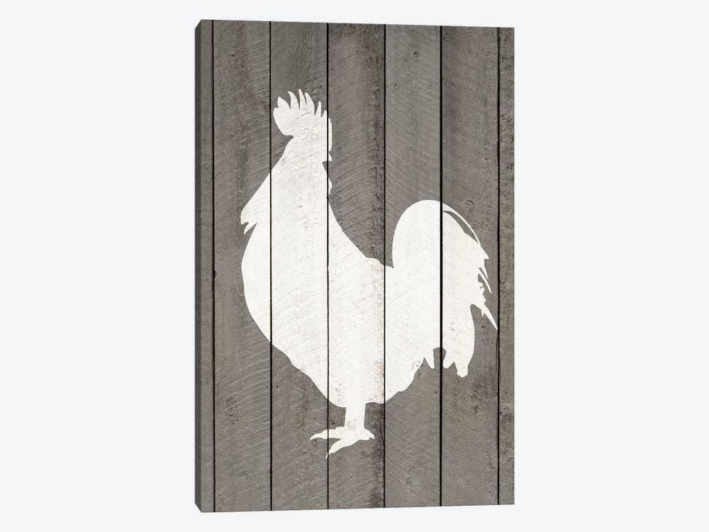 Rustic Rooster by Amelie Vintage Co 1-piece Canvas Artwork