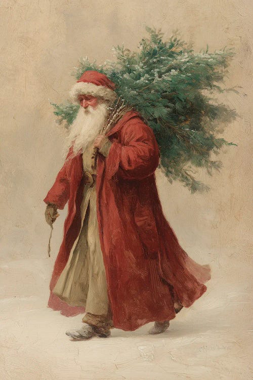 Tree Gathering by Amelie Vintage Co wall art