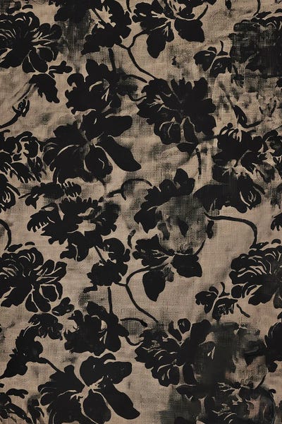 Block Flowers by Amelie Vintage Co canvas print