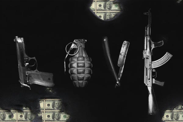 Weapons & Artillery: Love Guns, Money Mafia by Adrian Vieriu