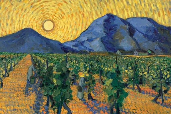 Fine Art Meets Folk: Winedom by Aleksandre Vashakmadze