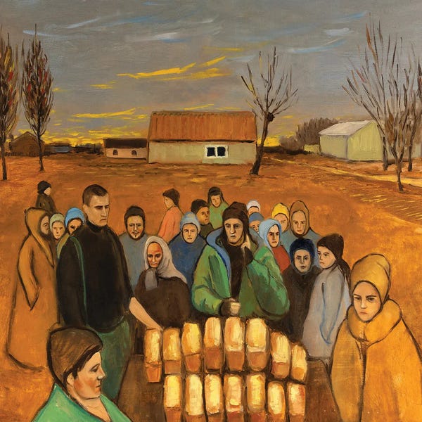 Fine Art Meets Folk: Hunger Game by Aleksandre Vashakmadze