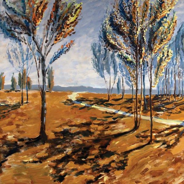 Fine Art Meets Folk: Praying Trees by Aleksandre Vashakmadze