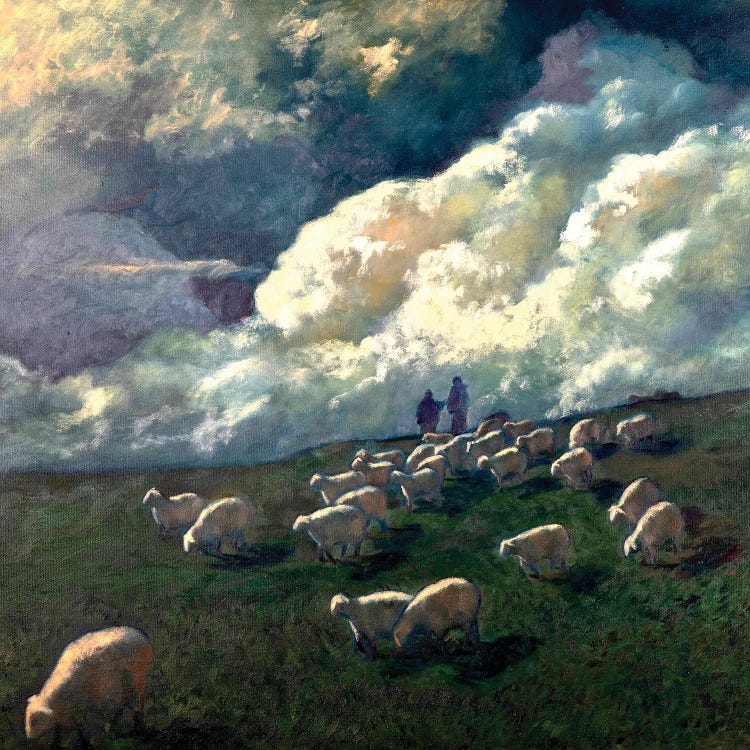 Just Before The Judgement by Aleksandre Vashakmadze wall art