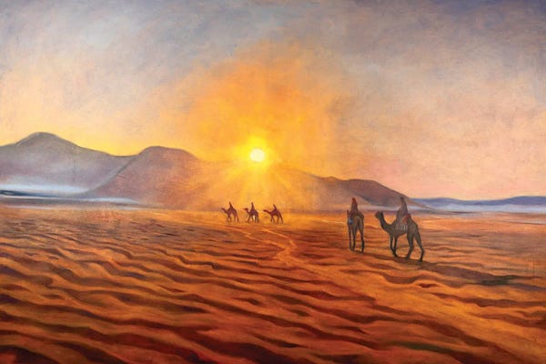 Camels: Family Of Paradise by Aleksandre Vashakmadze