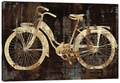 Vintage Ride Canvas Art Print - Bicycle Art