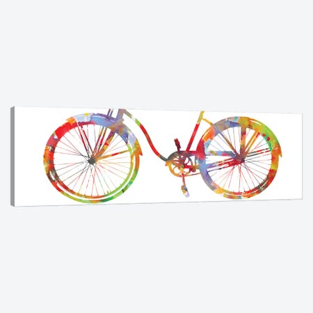 Bike Ride I Canvas Print #AWA3} by Amanda Wade Canvas Wall Art