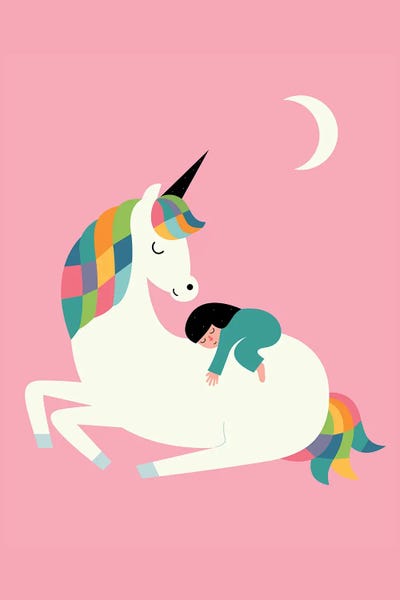 Canvas Print: Me Time by Andy Westface