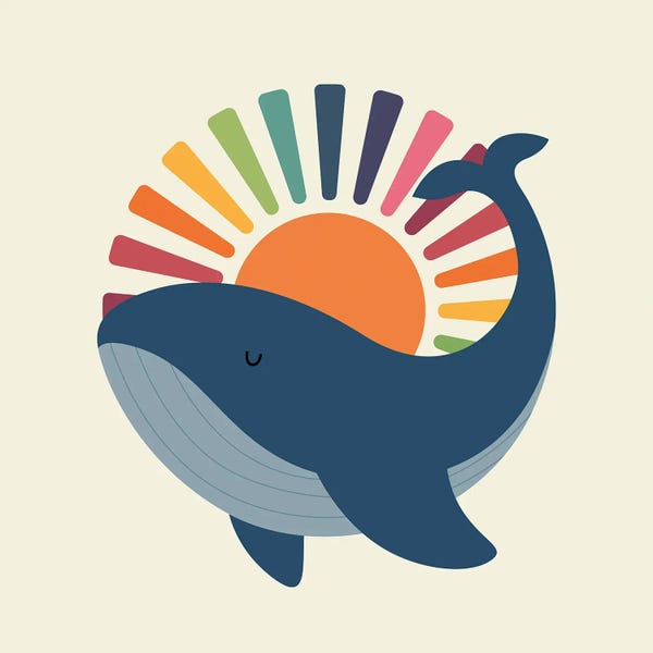 Humpback Whales: Have A Nice Day by Andy Westface