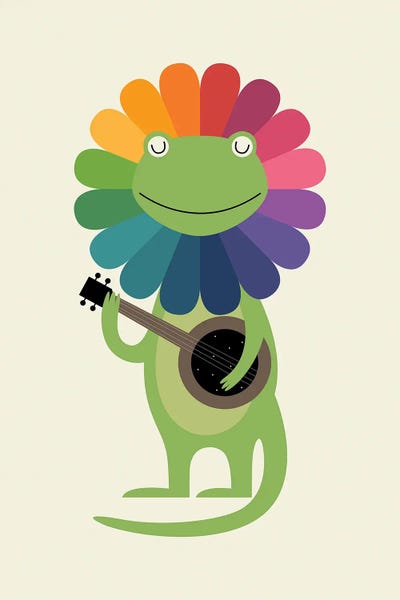 Frogs: Good Day by Andy Westface