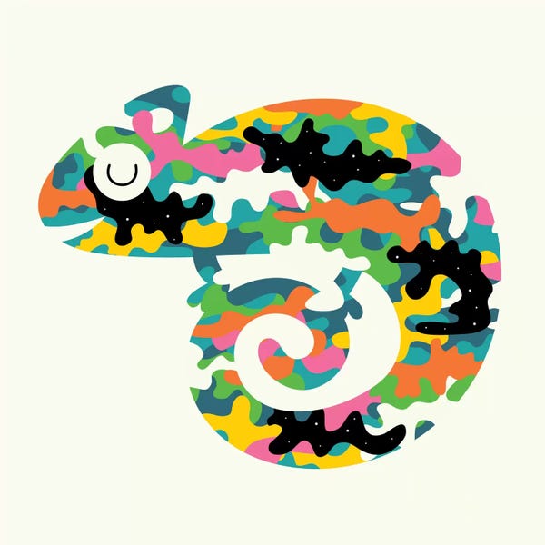 Chameleons: Alive by Andy Westface