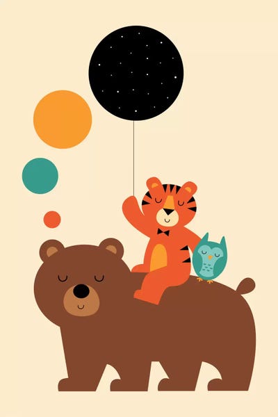 Balloons: Little Explorer by Andy Westface